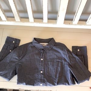 Old Navy - Dark Chambray Long Sleeve